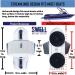 Swell Wakesurf Creator H3X Plus - Extendable & Rotating Wake Shaper with Hydrodynamic Texture - Buy Online on SooperMarket.com