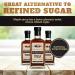Lincoln County Reserve Bourbon Maple Syrup - Grade A Amber Rich Taste, 12oz Glass Bottle - Gluten Free, USA Made Bourbon Barrel Aged Syrup for Pancakes & Waffles - Buy Online on SooperMarket.com
