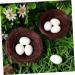 Besportble 100 Stk Simulated Vogel-Nest - Handgemachte Vogelh user f r M rcheng rten Rustikales Wohnambiente & kologisches Osternest aus Hanfseide - Buy Online on SooperMarket.com