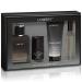 Mens Valentines Gifts Black Amber Mens Perfume 4 in 1 Deodorant & Cologne Gift Set - 4pc Mens Cologne Set - Parfum Antiperspirant Deodorant Stick Aftershave Gel Masculine Birthday Perfumes for Men - Buy Online on SooperMarket.com