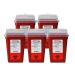 OakRidge Products 1 Quart Size (Pack of 10) | Sharps Disposal Container