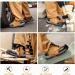 ANDANDA Men's Waterproof Hiking Work Boots - Lightweight and Durable for Industrial, Construction, Electronics Workshop - Size 10 X-Wide - Buy Online on SooperMarket.com