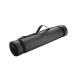 Mind Reader YOGAPVC-BLK All Purpose Extra Thick Yoga Fitness & Exercise Mats with Carrying Strap, High Density Anti-Tear Black