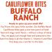 Rhythm Superfoods Organic Buffalo Ranch Cauliflower Bites - Gluten Free, 1.4 oz (Pack of 8) - Buy Online on SooperMarket.com