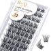 Cluster Lashes B25 Mixed Tary 72 Clusters B&Q Lash Clusters C D Curl Individual Cluster Lashes Mega Volume Eyelash Clusters DIY Lash Extensions Soft Fluffy Cluster Eyelash Extensions (B25 D-8-16MIX) D-8-16 MIX B 25