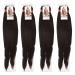 NEW 60 INCH PRE-PULLED XPRESSION Colour 2 (Dark Chocolate Brown) LAGOS BRAID PRE-PULLED PRE-STRECHED Hair Extension 60 2 In A Pack (Colour 2 Dark Chocolate Brown) Heat Resistant Tangle Free Dark Chocolate Brown 1