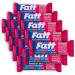 Fatt Keto Nut Bars - Raspberry & Almond 15-Pack - 2g Carbs - 100% Natural Low-Carb Keto Snacks with Super Fats - High Fibre Low Sugar Sweetener Free & Vegan - Aka Fattbar Raspberry & Almond 15 count (Pack of 1)
