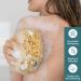 Tom & Pat Natural Bathing Sponge with Cordel | Premium Quality Shower & Peeling Sponge from Greece - Dermatest Rated Very Good (15-16 cm) - Buy Online on SooperMarket.com