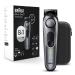 Braun All-in-One Style Kit Series 7 7410, 8-in-1 Trimmer for Men with Beard Trimmer, Body Trimmer for Manscaping, Hair Clippers & More, Brauns Sharpest Blade, 40 Length Settings, Waterproof