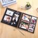 10x10 Inch DIY Scrapbook Album Black Hardcover Kraft 80 Pages - Family, Wedding, Anniversary, Baby First Memories - Black Paper Scrapbooking Album - Buy Online on SooperMarket.com