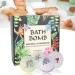 Bath Bubble Ball Gift Set - 4-Piece Handmade Organic Foam for Women | Natural Oils & Moisturizing Bath Salt - Buy Online on SooperMarket.com