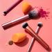 Real Techniques Everyday Essentials 6-Piece Makeup Brush Set with 2 Sponge Blenders - Multiuse Brushes for Eyeshadow, Foundation, Blush, Highlighter, and Concealer - Buy Online on SooperMarket.com