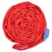 Crane lifting rope 4 meters polyester fabric tight seams wear resistance flat lifting strap for ship transport