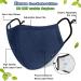 Euroca Face Masks Reusable with Filters Made from Cotton Fabric Washable With Nose Clips Adjustable Ear Loop For Men Women Teens -2 Filters Included ... - Buy Online on SooperMarket.com