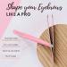 Remboh Professional Stainless Steel Slant Tweezers - Precision Eyebrow Tweezers (Pink, Pack of 2) - Buy Online on SooperMarket.com