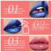 QIUFSSE Peel Off Lip Stain - Long Lasting Nude Lip Tint Matte Liquid Lipstick - Buy Online on SooperMarket.com