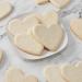 50-Pack Nut-Free Heart Shaped Smiley Sugar Cookies - Uniced for Allergy-Friendly Treats - Buy Online on SooperMarket.com