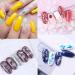 Luvadeyo Nail Stamping Plates Set - 6 Art Stencils with Transparent Stamp & Scraper | Perfect Nail Art Tool for Women & Girls - International Shipping Available - Buy Online on SooperMarket.com