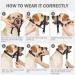 Weesiber Adjustable Dog Muzzle & Padded Halter - No Pulling Leash Solution for Medium Dogs (Black) - Buy Online on SooperMarket.com