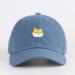 LANGZHEN Kids Plain Baseball Cap Hat | Adjustable Sun Hat for Boys and Girls 2-4 Years | 100% Cotton | Embroidered Blue - Buy Online on SooperMarket.com