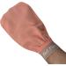 Turkish 100% Silk Exfoliating Gloves - Body Scrub Mitt for Men and Women by Feel Fine - Salmon Pink - Buy Online on SooperMarket.com