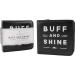 CGB Giftware Dapper Chap 'Buff & Shine' Shoe Cleaning Kit | 3 Brushes, Black & Neutral Polish - Buy Online on SooperMarket.com