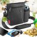 AEMIAO Dog Walking Bag with Bottle Holder & Poo Bags - Large Outdoor Training Treat Pouch for Dogs - Waist & Shoulder Belt - 3 Ways to Wear - Buy Online on SooperMarket.com