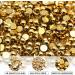 Belicey 24000pcs Flatback Rhinestones Jelly Crystal Round Beads Gems - 6 Colors Nail & Craft Supplies for Makeup, Face, Tumblers - DIY Decoration (Pearl3) - Buy Online on SooperMarket.com