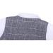 AmzBarley Baby Boys Gentleman Suit Set | Long/Short Sleeve Shirt, Pants, Vest, Bowtie | Grey | 1-2 Years - Buy Online on SooperMarket.com