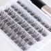Individual Cluster False Eyelashes Kit | 50 Pcs Russian Strip Lashes | C CC D Curl | DIY Fluffy & Natural Soft Reusable Lashes | 10-16mm | Includes 1 Glue - OP12 - Buy Online on SooperMarket.com