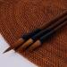 Hbasyp Chinese Traditional Calligraphy Brush Set - Wolf Hair/Sumi Drawing/Painting Set - Small Brown Box - Buy Online on SooperMarket.com