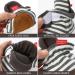 TMEOG Baby Booties - Infant Boots for Boys & Girls 0-18 Months - Black Striped - Size 0-6 Months - Buy Online on SooperMarket.com