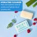 BRIXY Hydrating Facial Cleansing Bar for Dry Skin | Aloe & Raspberry Seed Oil | Ceramide & Niacinamide | Soap-Free & pH Balanced - Buy Online on SooperMarket.com