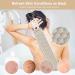 Suntee 2 Pack Exfoliating Back Scrubber Set for Shower - Loofah Back Washer for Men and Women (32.5*3.5 inch) - Buy Online on SooperMarket.com