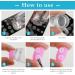 Nail Art Stamper Set - 1 Pc Silicone Nail Art Stamper with 2 Pcs French Nail Stamper Head 1 Nail Stamping Plate and 1 Scraper Manicure Tools Kit for Home Salon DIY Nail Art Decor - Buy Online on SooperMarket.com