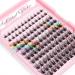 Bodermincer NEW 120 Cluster 10-12-14-16mm Mixed Professional Makeup Individual EyeLashes Grafting False Eyelashes Eyelash Extension Individual Eyelash Bunche (10-12-14-16mm Mixed)
