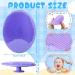 Lallisa 30-Piece Silicone Face Scrubber Set for Baby | Gentle Cradle Cap Brush for Facial Cleansing, Exfoliation, and Massage | Ideal for Dry Skin, Eczema - Buy Online on SooperMarket.com