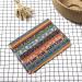 HAPYLY Pack of 4 Assorted Cotton and Hemp Pre-Cut Fat Quarters Quilt Fabric 50x70CM - Multicolor - Buy Online on SooperMarket.com