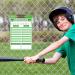 PHYSIZZ Dry Erase Baseball Coaches Clipboard - Double-Sided Coach Lineup Marker Board for Baseball & Softball - Buy Online on SooperMarket.com