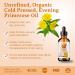 Bella Terra Organic Evening Primrose Oil 4oz - Cold-Pressed Vitamin F & Essential Fatty Acids for Radiant Skin - Buy Online on SooperMarket.com