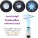 SensoryMoon Large LED Jellyfish Lava Lamp Aquarium with 3 Glowing Fake Jellyfish - 20 Color Changing Remote, Ocean Wave Projector - Kids Night Light - Buy Online on SooperMarket.com