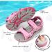Buy Dream Pairs Girls' Summer Sports Sandals - Stylish Open Sneakers in Pink Fuchsia (33.5 EU) - International Shipping Available - Buy Online on SooperMarket.com