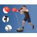 Punching Bag with Stand for Adults and Teens - Height Adjustable Speed Bag for MMA Training and Fitness - Boxing Equipment for Stress Relief - Buy Online on SooperMarket.com