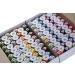 Simthread 120 Colors Polyester Embroidery Thread Kit - 550Y - Similar to Madeira & Robinson-Anton - 40 Weight for Home Sewing - Buy Online on SooperMarket.com