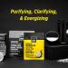 Soo AE Homme Energizing Black Charcoal Sheet Mask - 8 Count | Men's Skincare Pore Tightening & Moisturizing Facial Masks - Buy Online on SooperMarket.com
