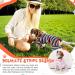 6-Piece Classic Striped Dog Pajama Set | Stretchable & Colorful | Soft Cotton Knitted Jumpsuit for Small Dogs & Cats | Warm & Lightweight Pet Clothes (Medium) - Buy Online on SooperMarket.com