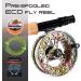 M MAXIMUMCATCH ECO Large Arbor Fly Fishing Reel Combo - Rainbow Trout Reel Loaded with Moss Green Line 3/4wt - Buy Online on SooperMarket.com