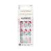 KISS LoveShackFancy x imPRESS Press-On Manicure Limited Edition Style "Lilac Crush" Medium Coffin Purple Press-On Nails Includes Prep Pad Mini Nail File Cuticle Stick & 30 Fake Nails Multicolor 0.1 Ounce (Pack of 30)