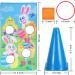 JOYIN Easter Toss Game Set - 12 Bean Bags, Rings, Cones & Bunny Banner for Kids Indoor Outdoor Play - Easter Party Supplies - Buy Online on SooperMarket.com