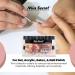 Mia Secret Rosegold Colored Acrylic Nail Art Powder Collection - 6PC | International Shipping Available - Buy Online on SooperMarket.com